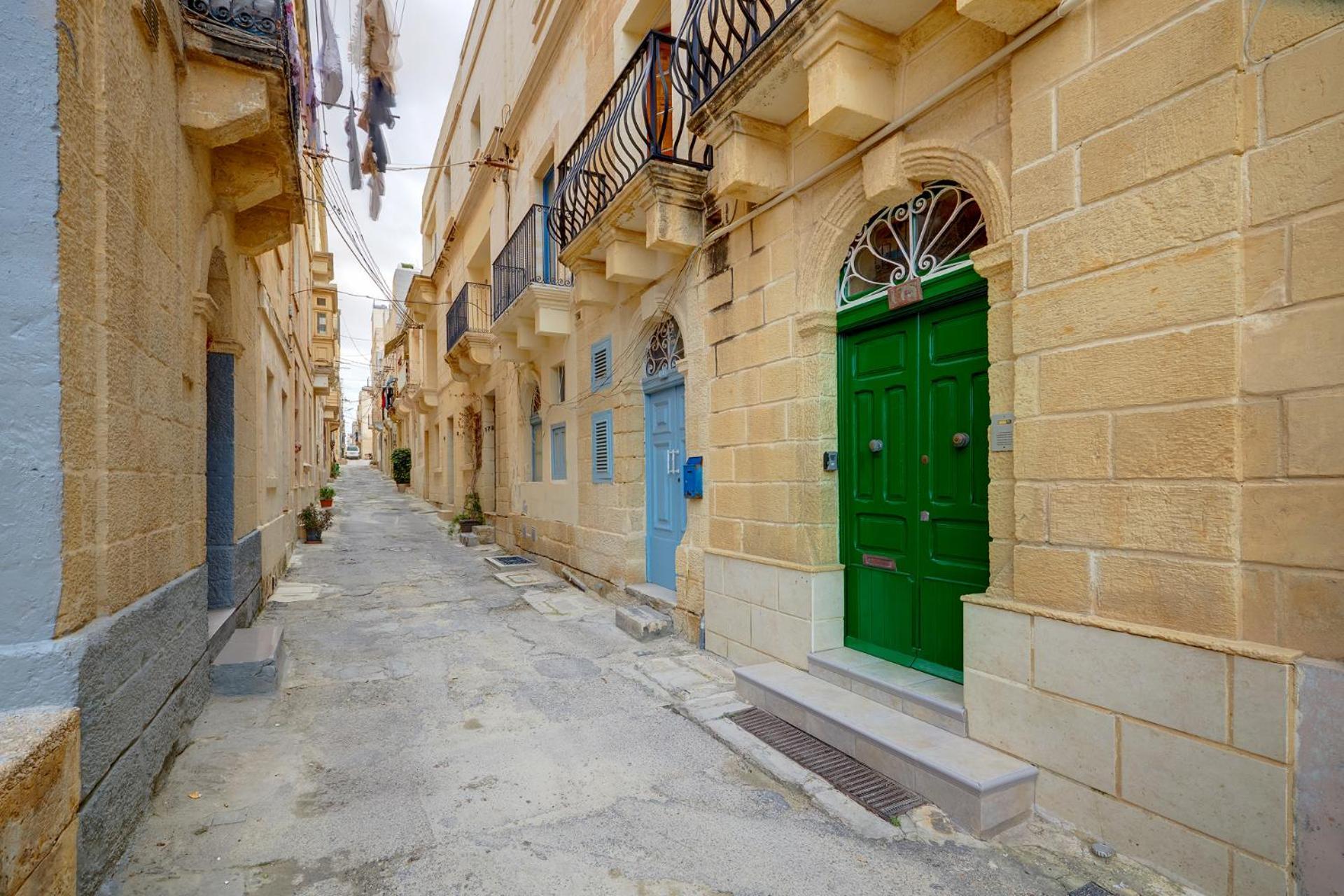 Traditional Maltese Townhouse, Roof Terrace And Views Senglea Exteriör bild